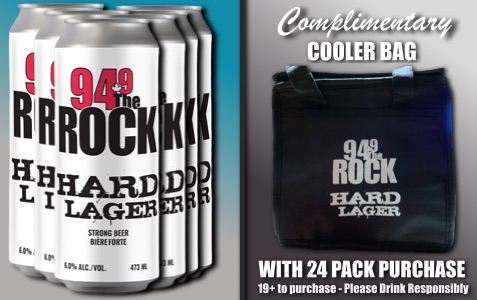 94.9 The Rock Hard Lager – Cooler bag