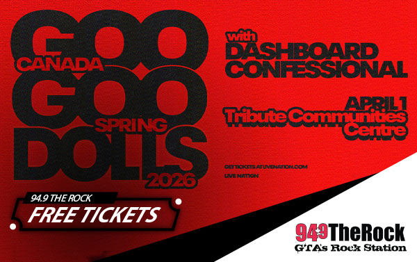 Goo Goo Dolls Ticket Giveaway