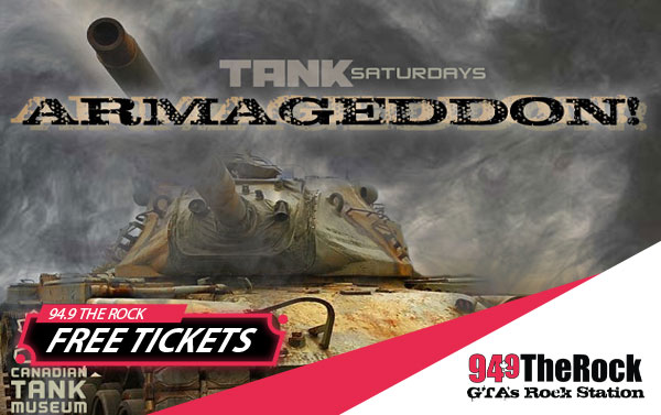 Tank Saturday: Armageddon tickets