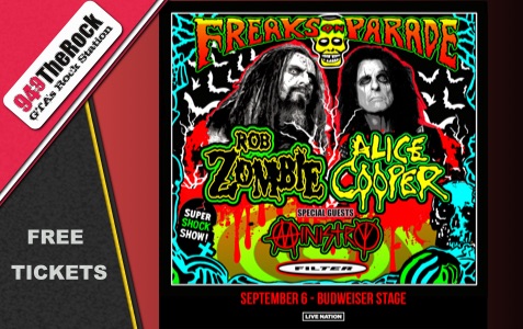 Rob Zombie & Alice Cooper: Freaks On Parade Tour with Ministry & Filter